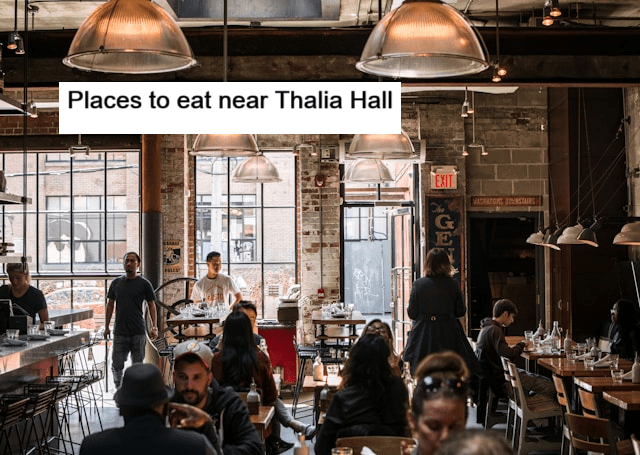 places to eat near Thalia Hall