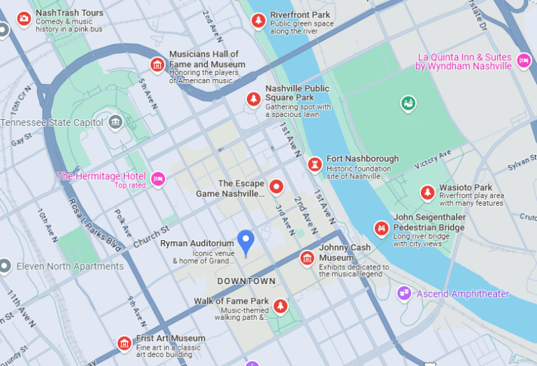 things to do near Ryman Auditorium